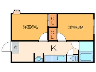 クオリティⅡの物件間取画像